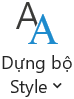 Dựng bộ Style